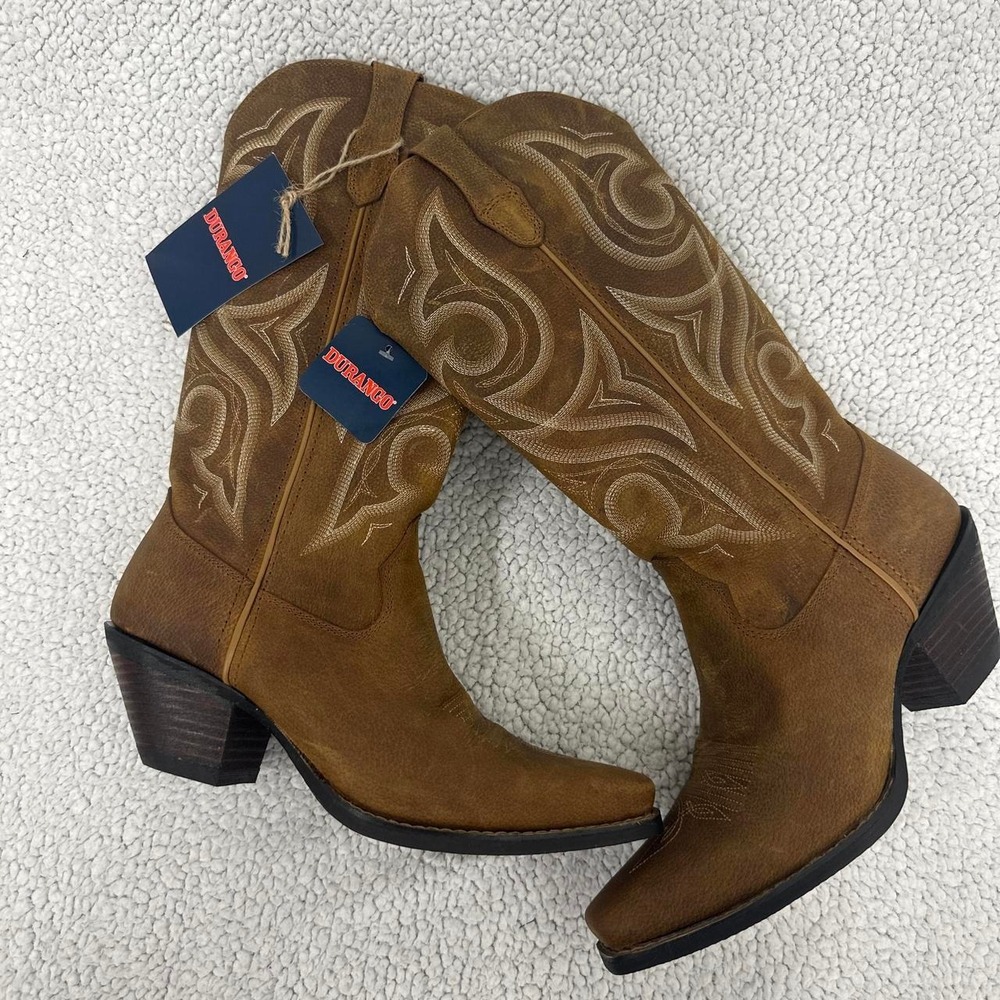 Crush by Durango Women Tan Jealousy Western Boots RD3514 Size 10M
